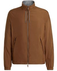 ZEGNA - Reversible Zipped Jacket - Lyst