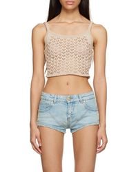 Blumarine - Pattern Hollowed-Out Sling - Lyst