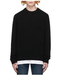 FRAME - Cashmere Crew-Neck Sweater - Lyst