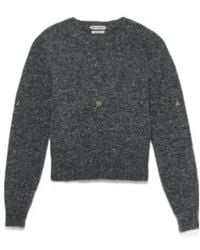 JW Anderson - Jw Anderson Embroidered Crew Neck Knitted Sweater - Lyst