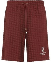 Amiri - Logo Embroidered Drawstring Shorts - Lyst