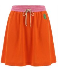 Gucci - Lunar New Year Drawstring Mini Skirt - Lyst