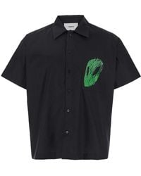 Coperni - Alien Head Loose-Fit Buttoned Shirt - Lyst