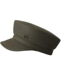 Maison Michel - Logo Plaque Hat - Lyst