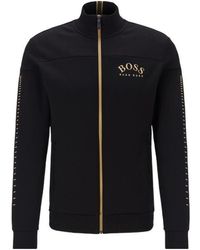 BOSS - Logo Casual Jacket - Lyst