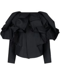 Comme des Garçons - Comme Des Garçons Homme Plus Ruffled Detail Jacket - Lyst