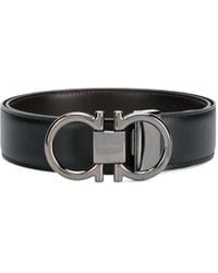 Ferragamo - And Gancini Buckle Double-Sided Belt - Lyst