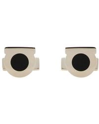 Ferragamo - Gancini Cufflinks - Lyst