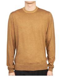 Drumohr - Crew-Neck Merino Wool Jumper - Lyst