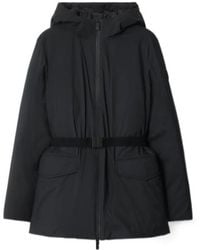 Burberry - Short Hooded Nylon Coat - Lyst