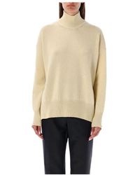 Jil Sander - High-Neck Knitted Jumper - Lyst