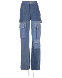 Marine Serre - Logo Jeans - Lyst