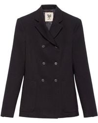 Aniye By - Double-Breasted Long-Sleeve Blazer - Lyst