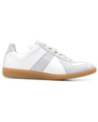 Maison Margiela - Replica Low-Top Leather Sneakers - Lyst