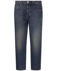 AMISH - Jeremiah Straight-Leg Jeans - Lyst