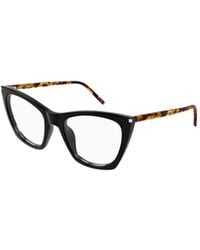 Saint Laurent - Eyewear Cat-Eye Glasses - Lyst