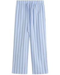 Tekla - Striped Pajama Pants - Lyst