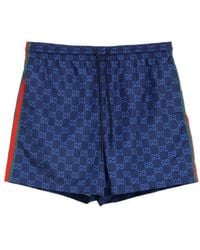 Gucci - Gg Print Swim Short For - Lyst