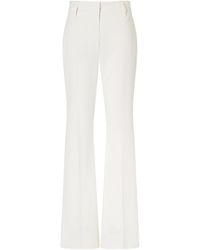 Gabriela Hearst - Ianthe Corduroy-Texture Flared Trousers - Lyst
