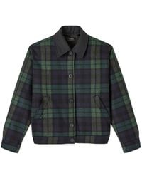 A.P.C. - Checked Jacket - Lyst
