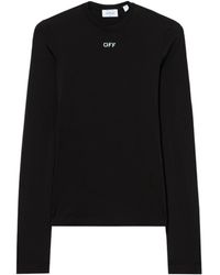 Off-White c/o Virgil Abloh - Off Stamp Second Skin Top - Lyst
