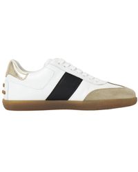 Tod's - Lace-Up Low-Top Sneakers - Lyst