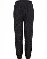 Ermanno Scervino - Embroidery-Embellished Trousers - Lyst