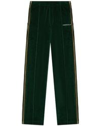 CASABLANCA - Logo-Embroidered Side-Stripe Track Pants - Lyst