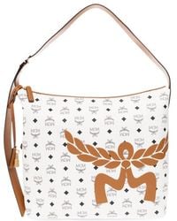 MCM - Logo Shoulder Bag - Lyst