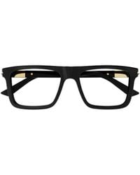Gucci - Eyewear Square Frame Glasses - Lyst