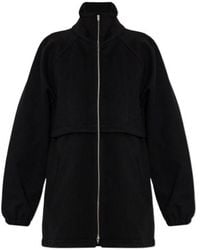 Jil Sander - Stand Collar Zip-Up Jacket - Lyst