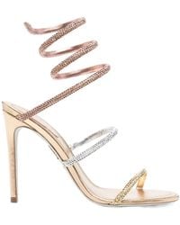 Rene Caovilla - René Caovilla Cleo Embellished Sandals - Lyst