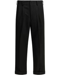 A.PRESSE - Wide-Leg Tailored Pants - Lyst