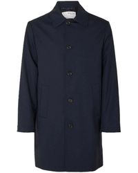 SELECTED - Long Sleeve Coat - Lyst