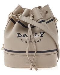 Bally - Logo Shoulder Bag - Lyst