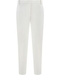 Pinko - Bello Straight-Leg Trousers - Lyst