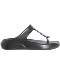 Stuart Weitzman - Stuflex T Strap Sandals - Lyst