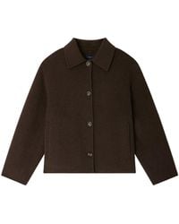 Soeur - Short Double-Faced Wool Coat - Lyst