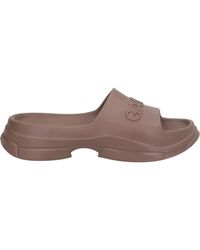 Ganni - Minimalist Rubber Slippers - Lyst