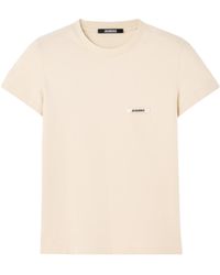 Jacquemus - Le T-Shirt Gros-Grain Logo T-Shirt - Lyst