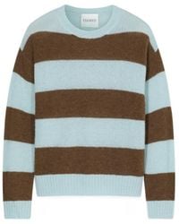 Closed - Soft Striped Knitted Sweater - Lyst