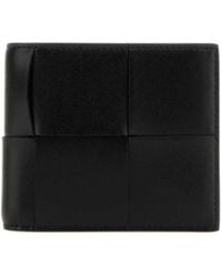 Bottega Veneta - Oversized Intreccio Bi-Fold Wallet - Lyst
