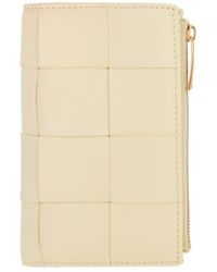 Bottega Veneta - Cassette Bi-Fold Leather Wallet - Lyst