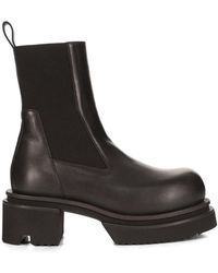 Rick Owens - Beatle Bogun Chunky-Sole Chelsea Boots - Lyst