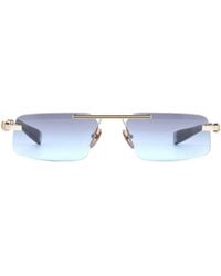 Balmain - Geometric-Frame Sunglasses - Lyst
