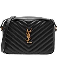 Saint Laurent - Lou Quilted Leather Cross-Body Bag - Lyst