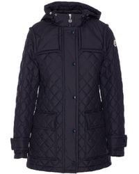 Moncler - Long Sleeve Down Jacket - Lyst