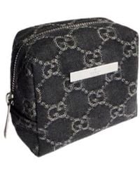 Gucci - Small Cosmetic Case With Plaque - Lyst