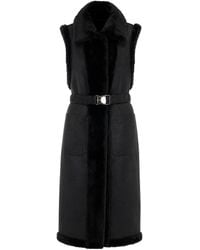 Liu Jo - Faux Shearling Vest - Lyst