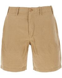 Polo Ralph Lauren - Cotton-Linen Blend Chino Shorts - Lyst
